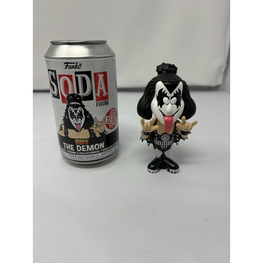 Funko Soda KISS "The Demon" Limited Edition Vinyl Figure, Common 2020 Open READ